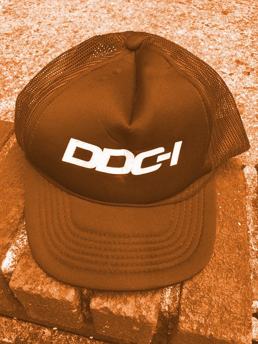 Gorra trucker 5 paneles — Naranja