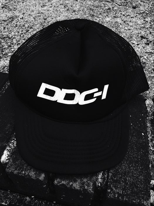 Gorra trucker 5 paneles — Negro