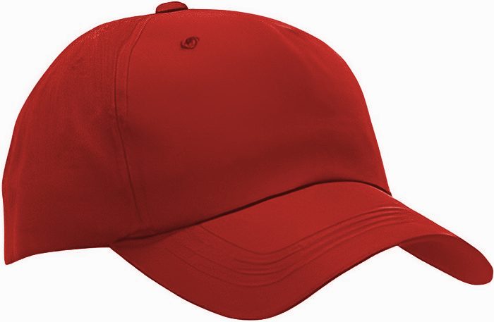 Gorra deportiva dry-fit — Rojo