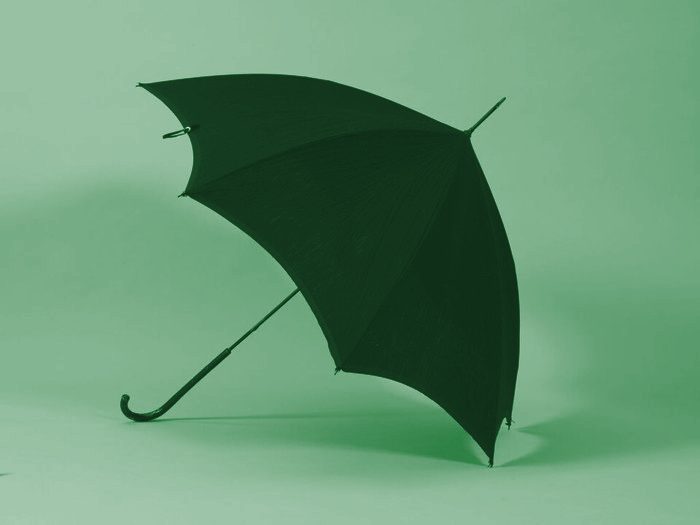 Paraguas automático 8 varillas — Verde