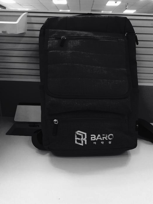 Mochila casual 18L — Negro