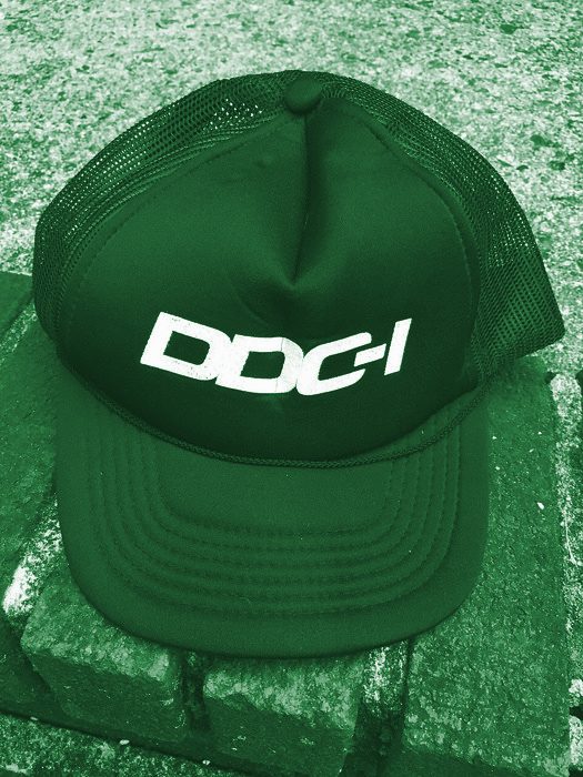 Gorra trucker 5 paneles — Verde
