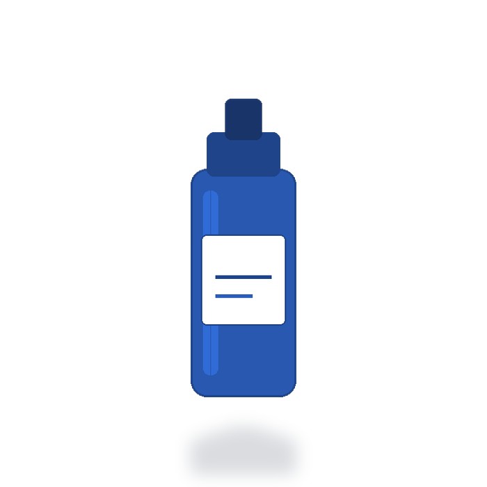Gel antibacterial 60ml — Azul