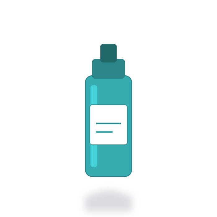 Gel antibacterial 60ml — Turquesa