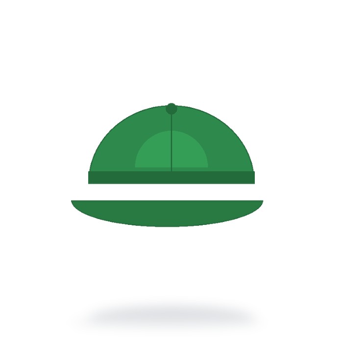 Gorra deportiva dry-fit — Verde