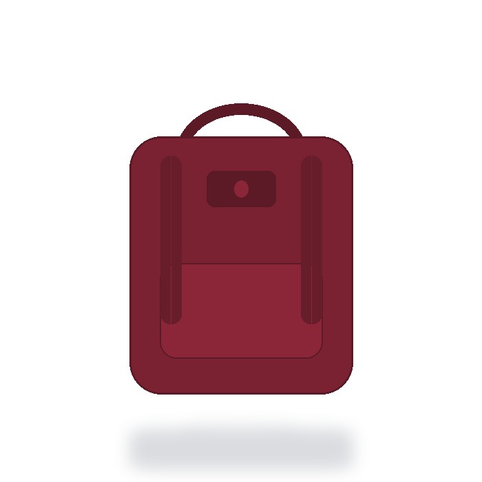 Mochila antirrobo con candado — Vino