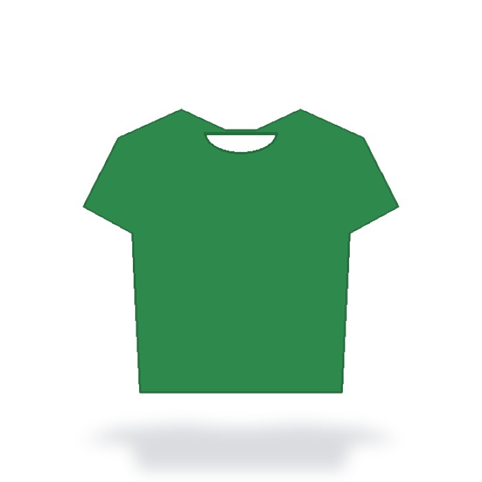 Playera de algodón 180g — Verde