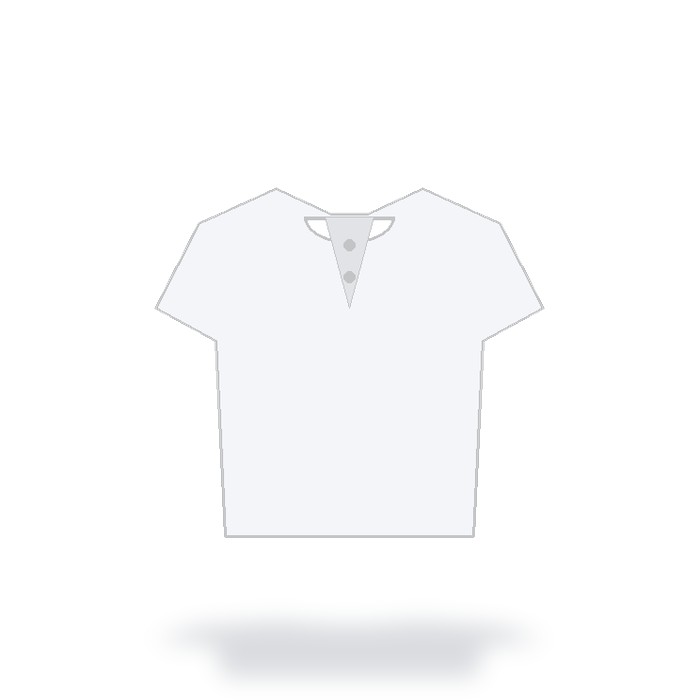 Playera tipo polo piqué — Blanco