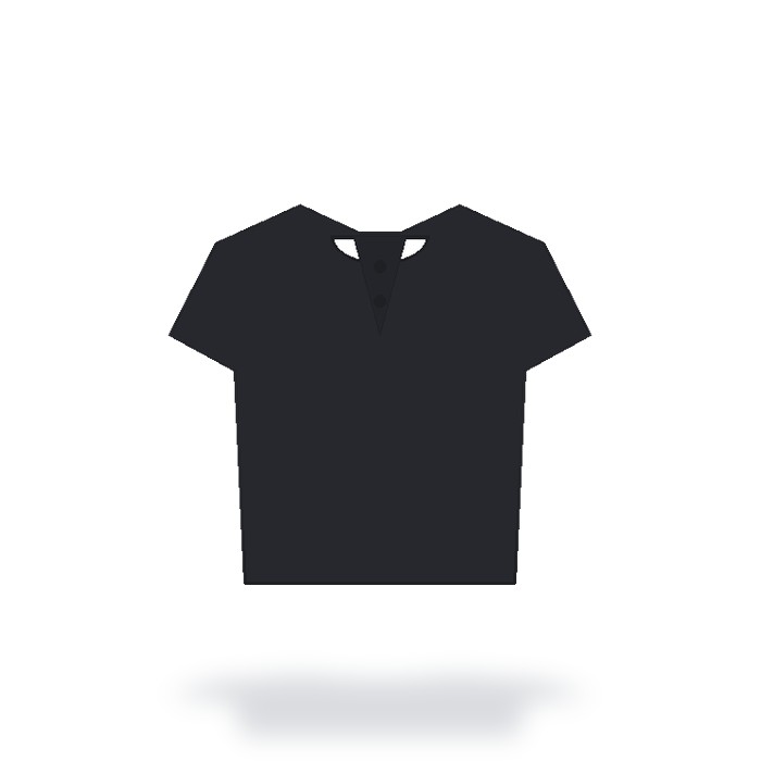 Playera tipo polo piqué — Negro