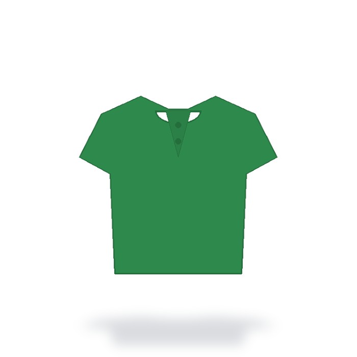 Playera tipo polo piqué — Verde