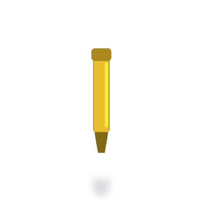 Resaltador fluorescente Premium — Amarillo