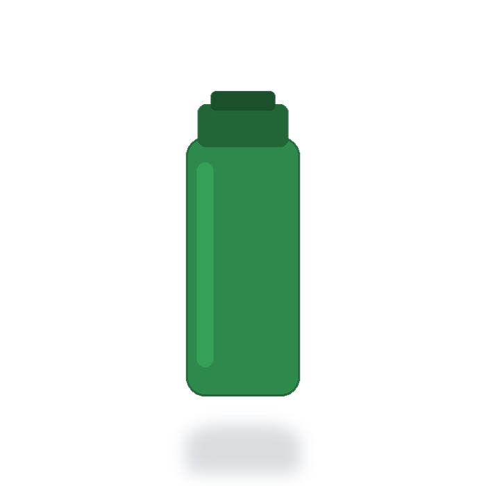Termo deportivo 750ml con infusor Premium — Verde