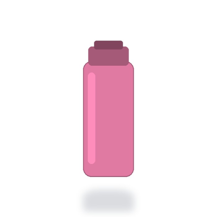 Termo deportivo 750ml con infusor — Rosa