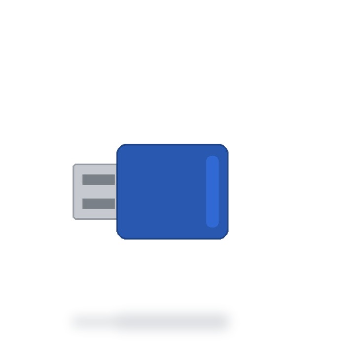 Memoria USB 8GB — Azul